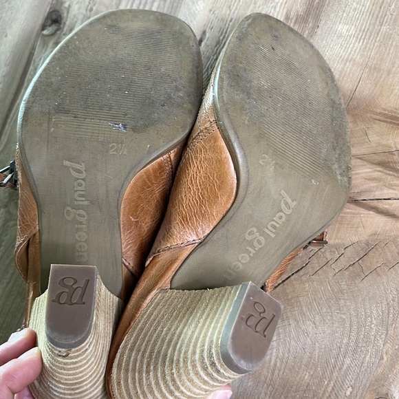 Paul Green Peep Toe Sandals. - Picture 8 of 9